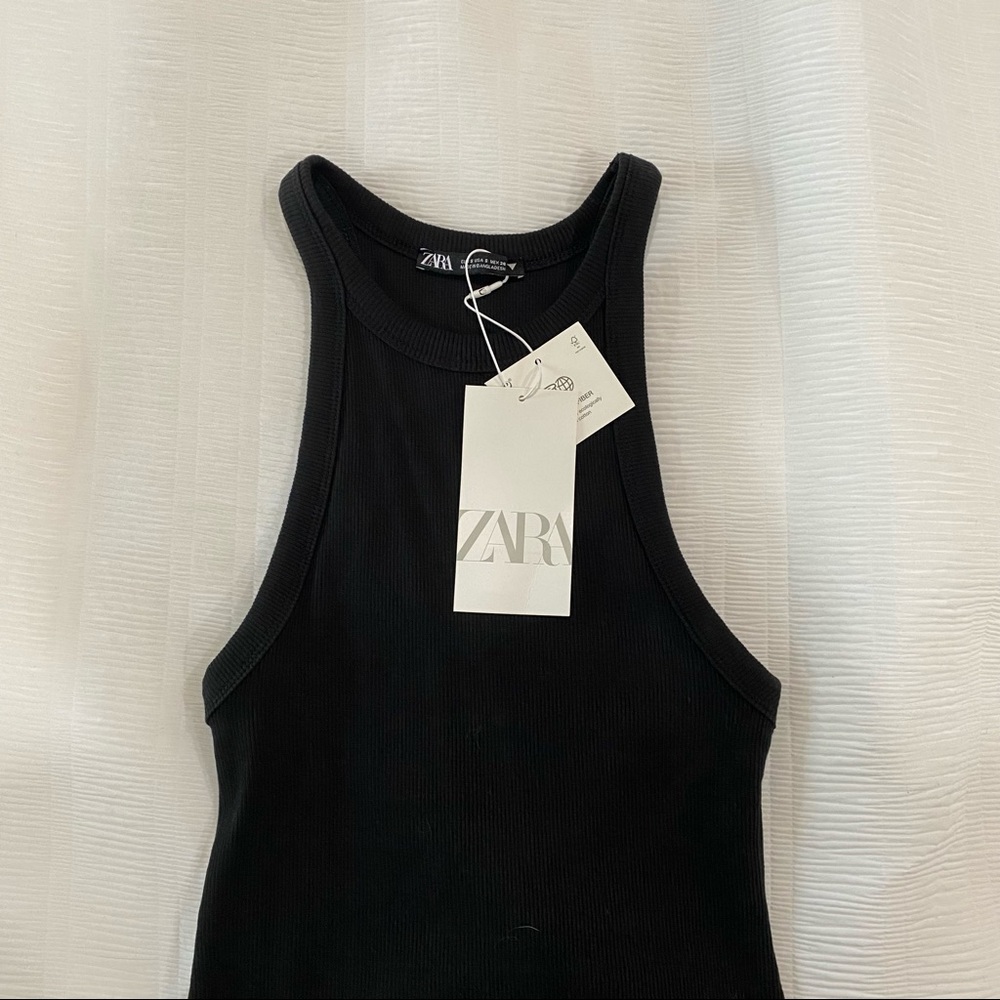 Zara Ribbed MIDI Dress